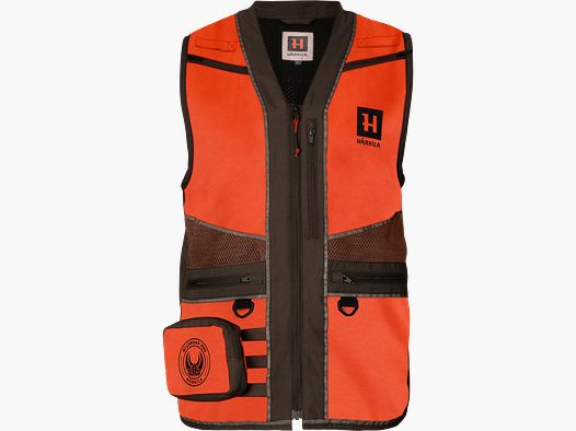 Härkila Wildboar Pro Blaze Chaleco Hombre Naranja Blaze/Marrón, M