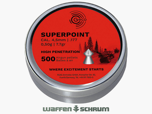 Geco Superpoint 0,5g 4,5mm