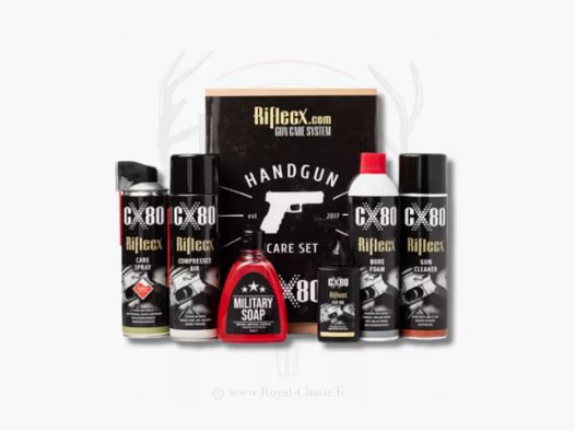 Reinigungsset für Handfeuerwaffen "HANDGUN" RIFLECX