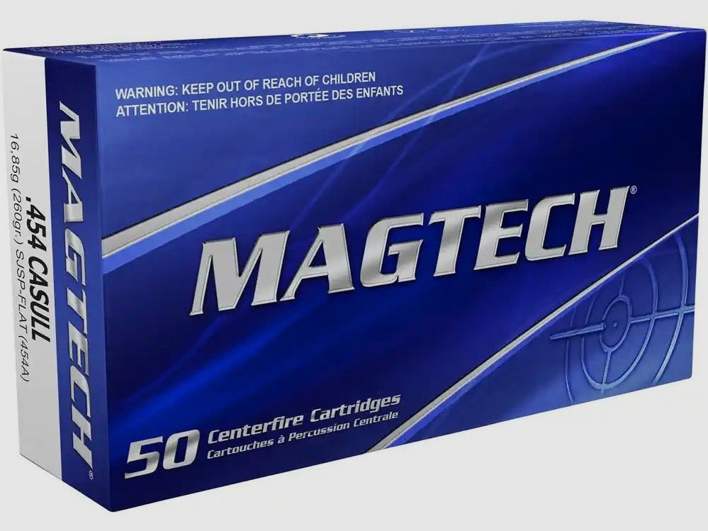 .454 Casull SJSP 16.8g/260grs. Magtech