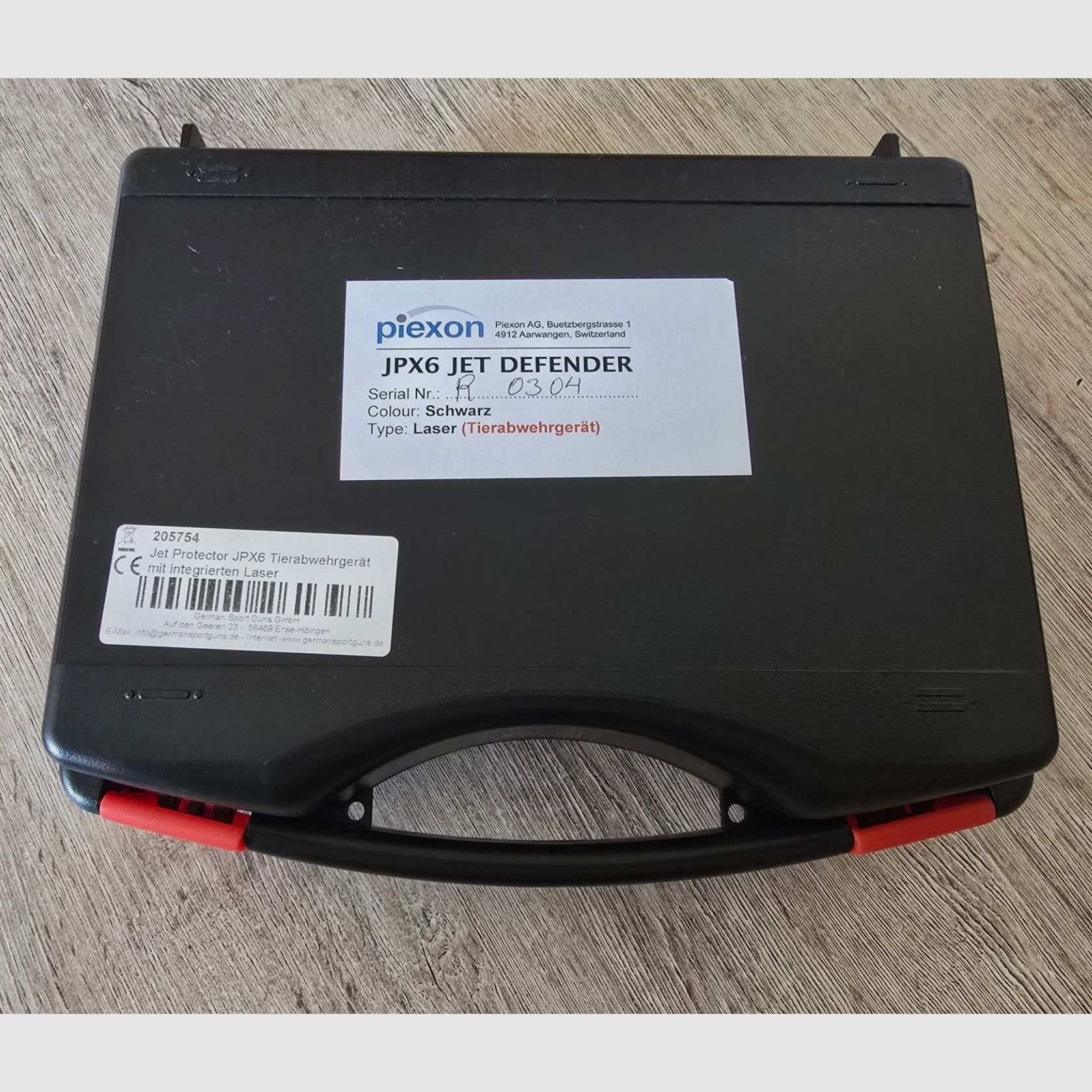 JPX6 JET Defender mit Laser