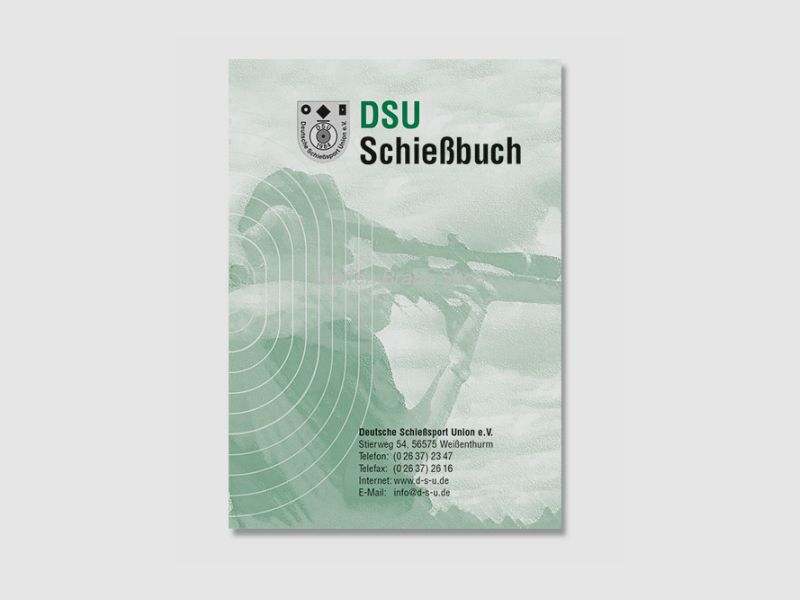 Krüger DSU Schießbuch Nachweis für die Behörde, 32 Seiten Inhalt