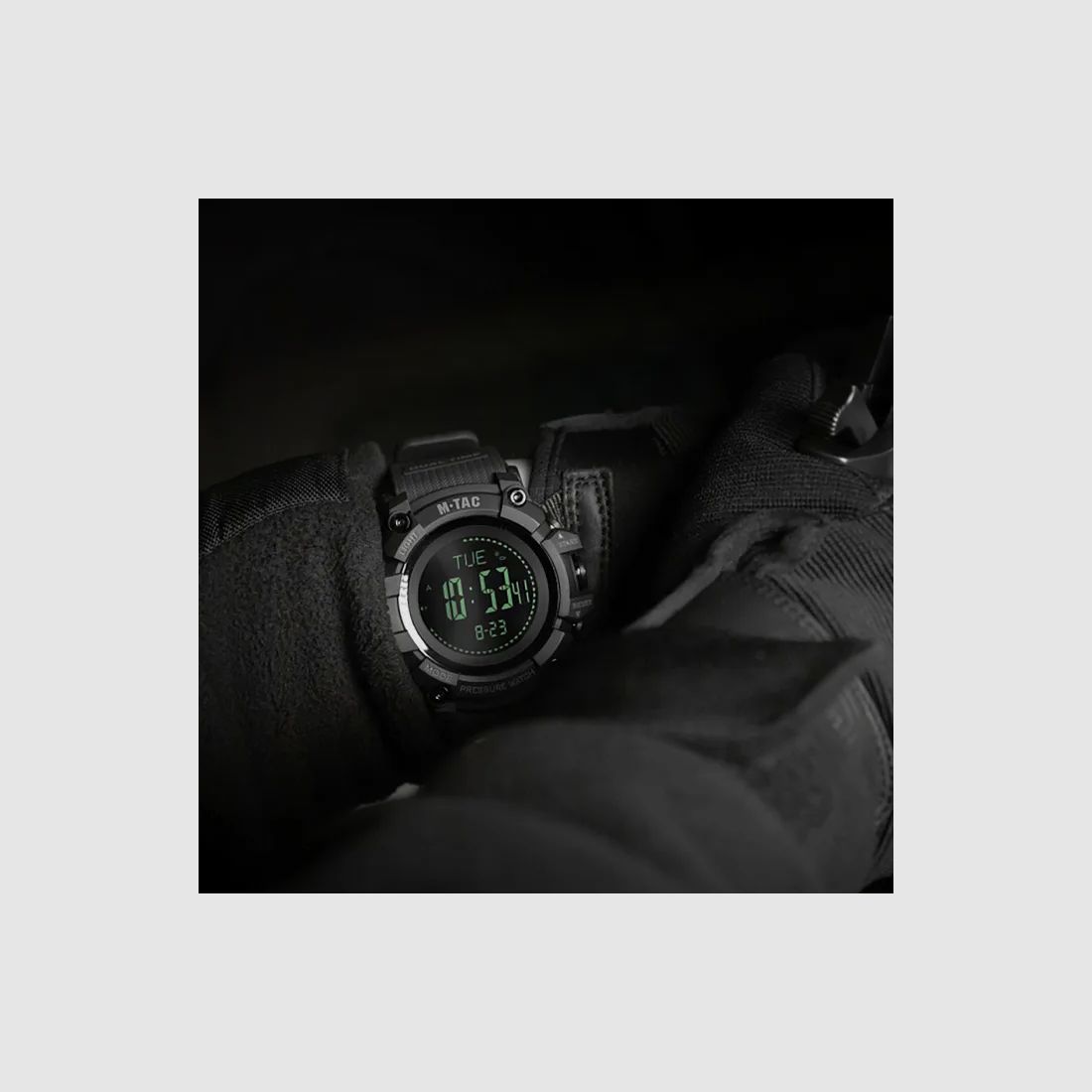 M-Tac® Taktische Uhr Adventure Schwarz