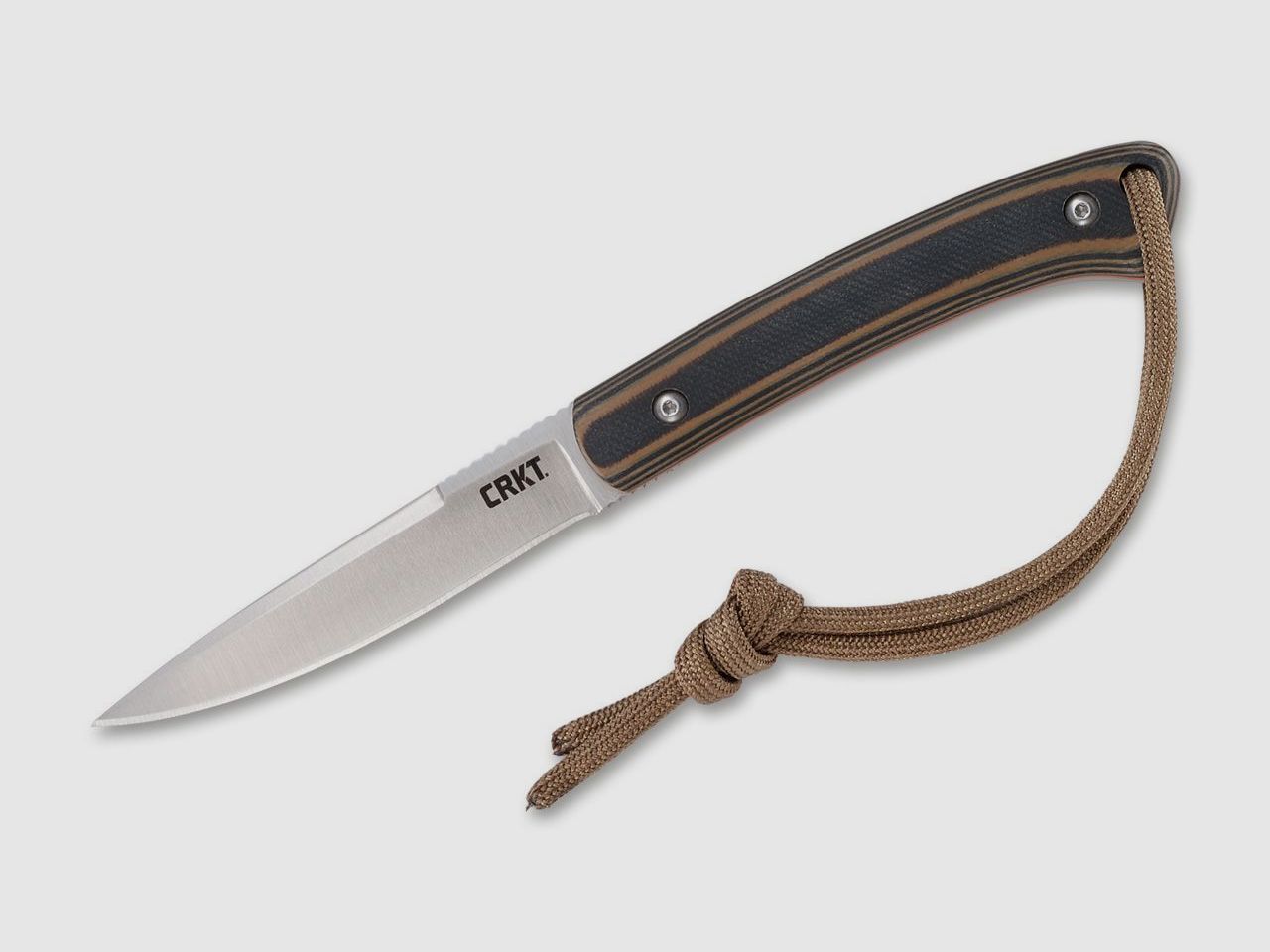 Schlankes Outdoor-Messer Biwa mit Kydexscheide