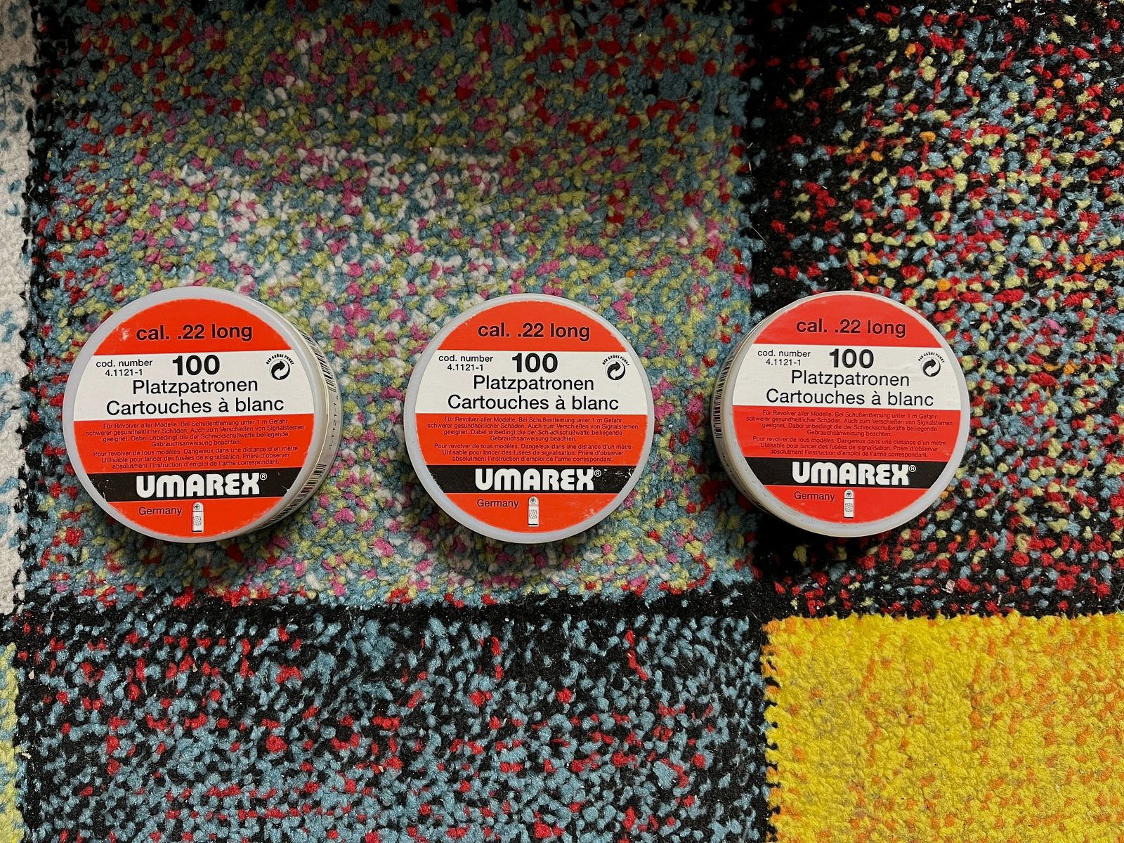 .22 lang Knall Platzpatronen Umarex