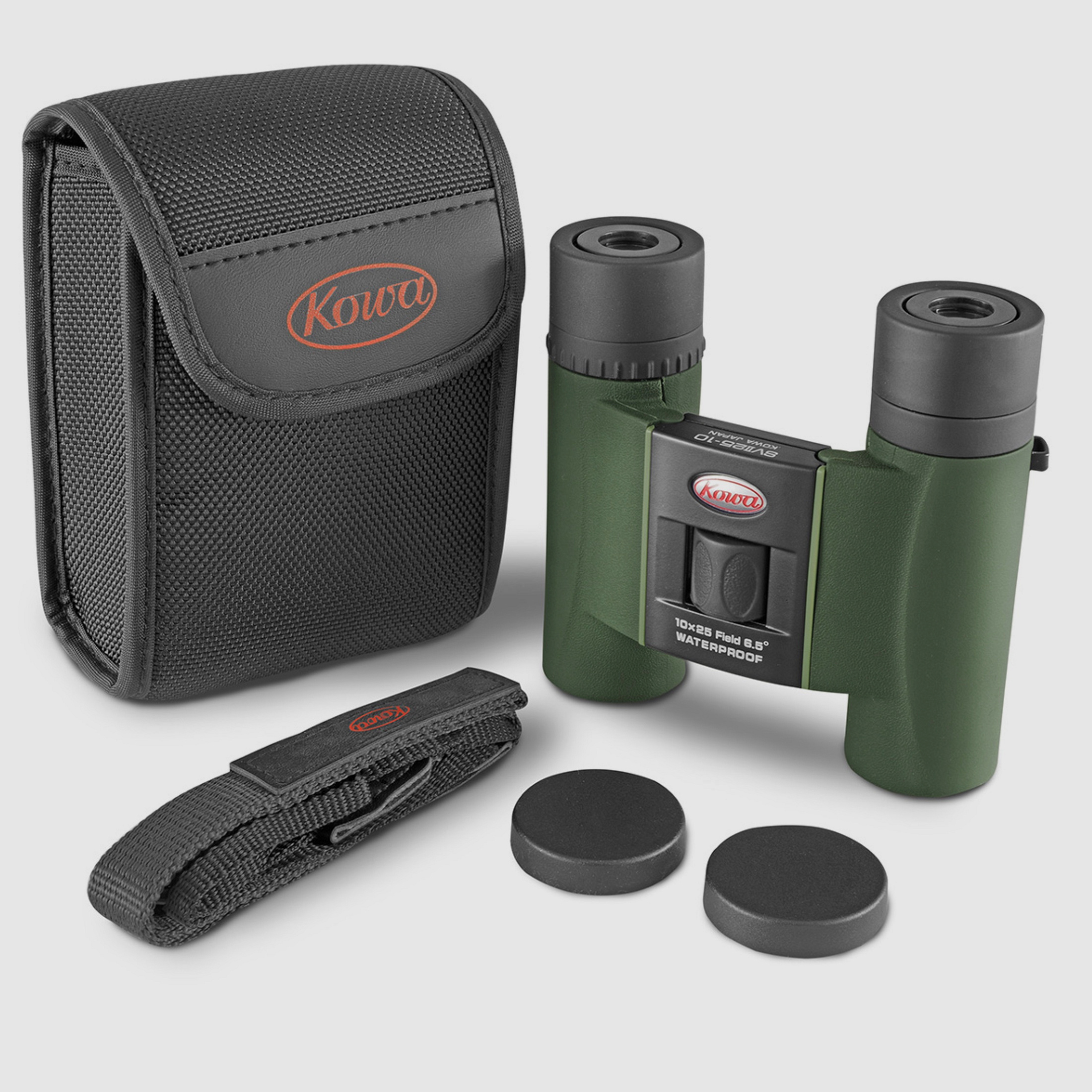 Kowa 10X25 SV II Fernglas mit Zubehör