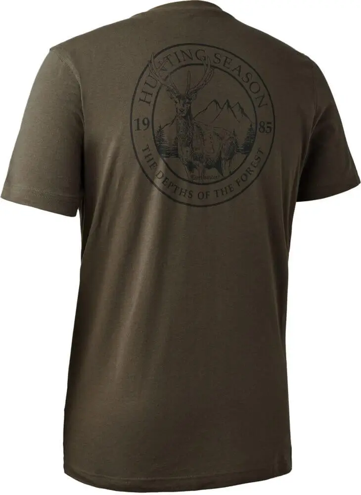 Deerhunter T-Shirt Easton (Adventure Green), image 2 of 2