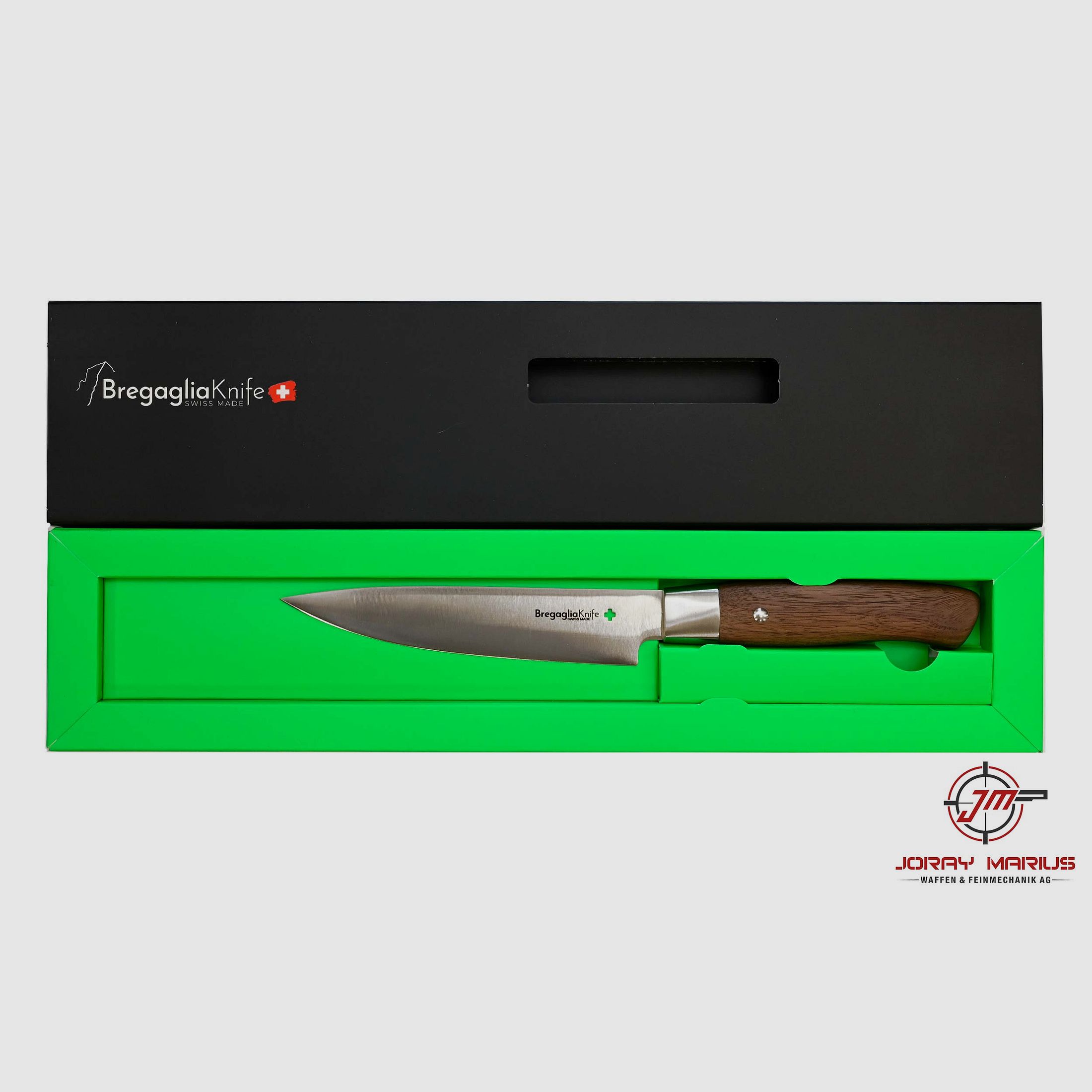 Bregaglia Universalmesser Walnuss, 15cm