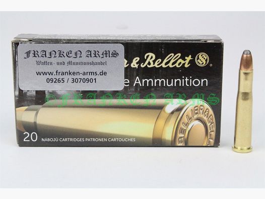 Sellier&Bellot .22 Hornet 45gr. 2,9g 20Stück 61120