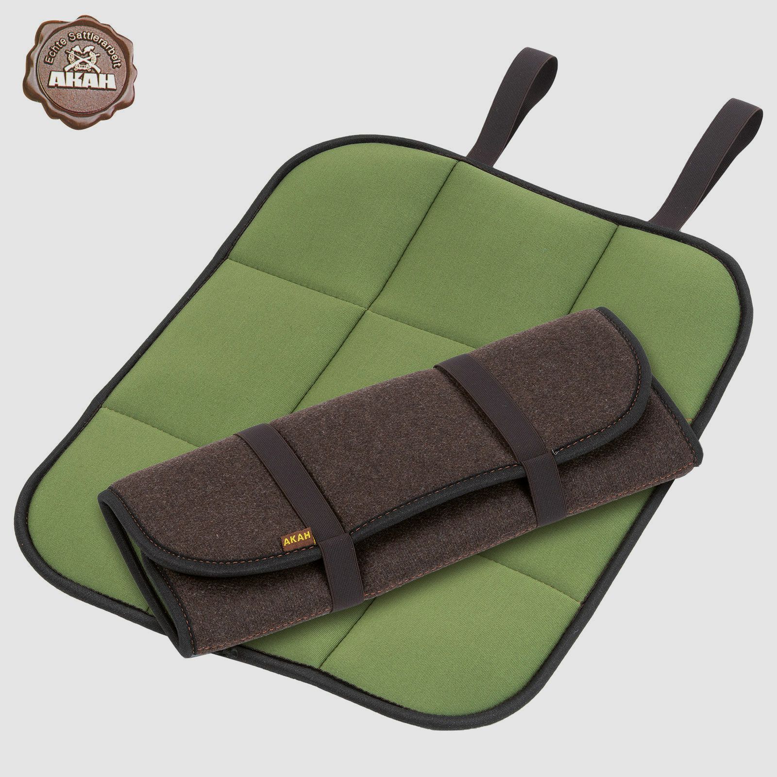 AKAH coussin de siège pliable en Loden/néoprène