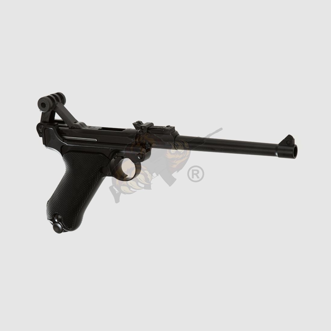 WE P08 "Ari-08" Vollmetall GBB schwarz -F-