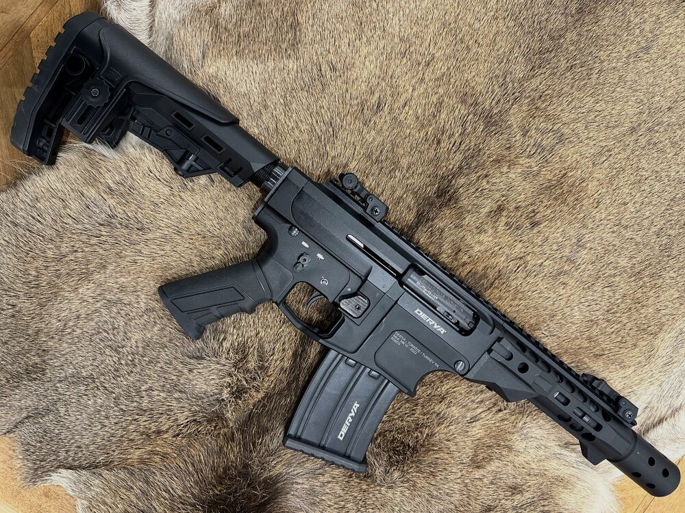 DERYA MK12-2022. Robuste halbaut. AR15 Flinte