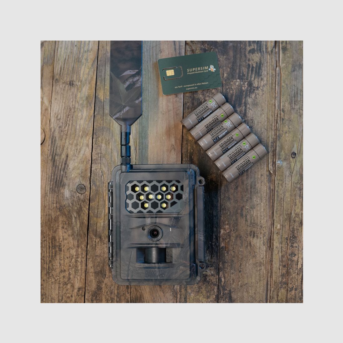 SEISSIGER Special-Cam LTE „Weißblitz“ – SUPERSIM-Edition inclusi batterie