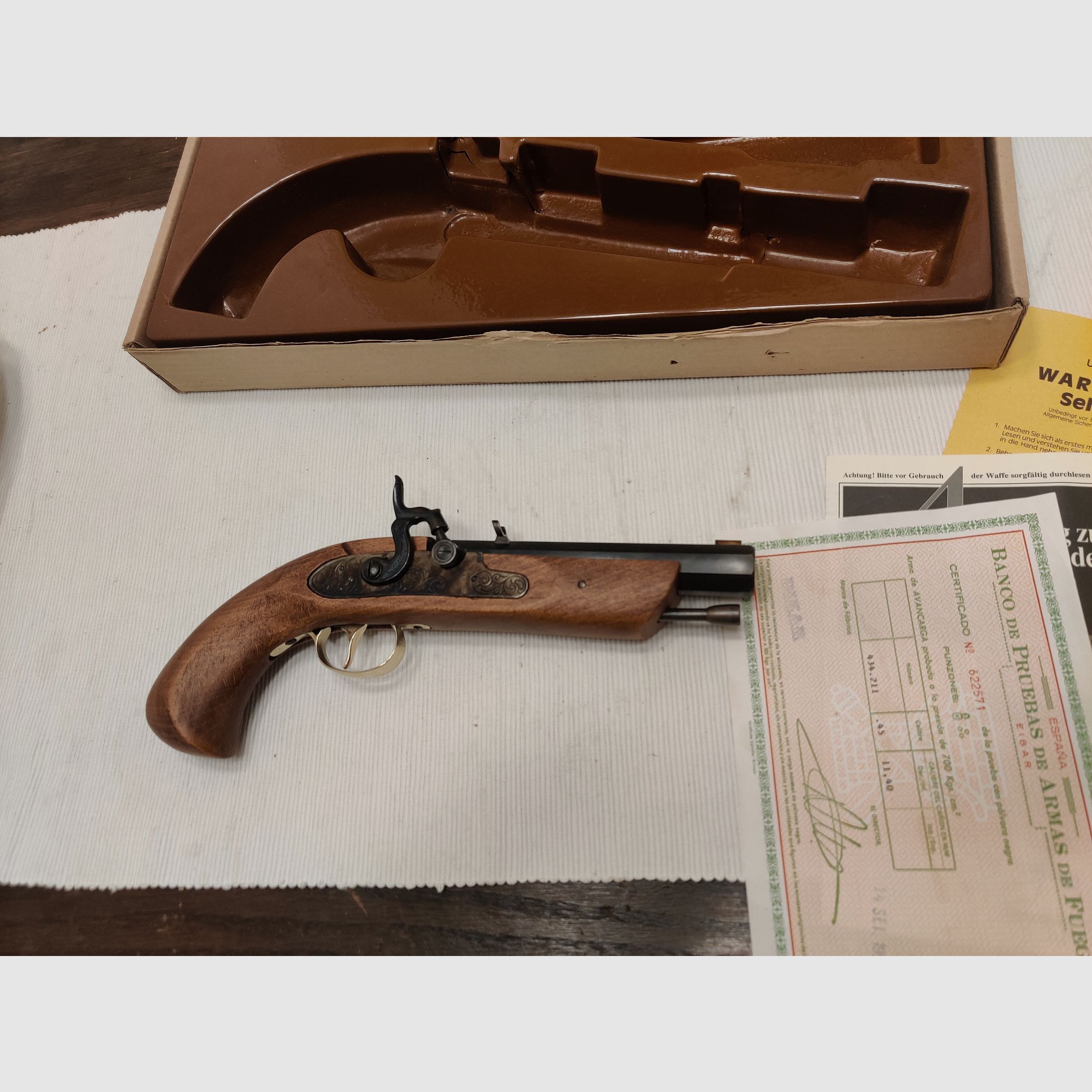 Colonial Pistole .45 Perkussion Vorderlader