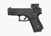 Glock Pistole 19 Gen5 MOS/FS A-CUT™ Combo