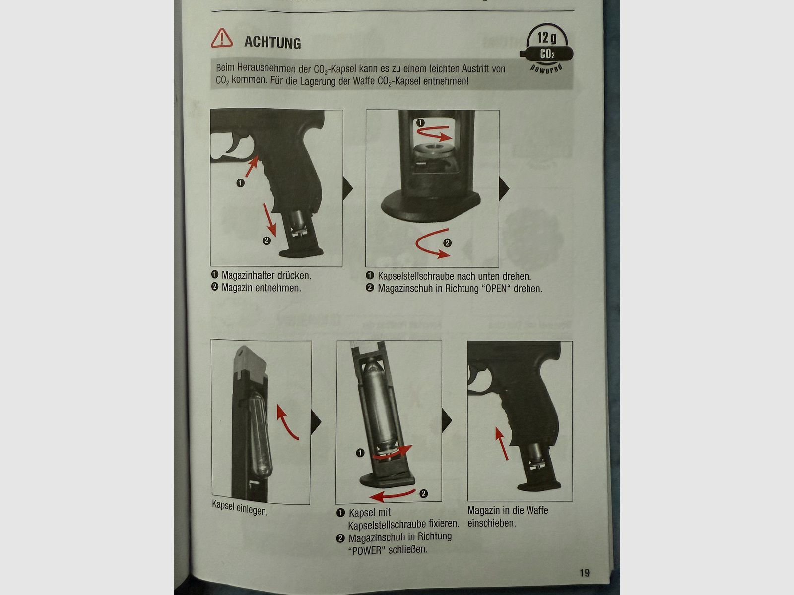 Luftpistole Walther Nighthawk  CO2 mit Zubehör wie Neu