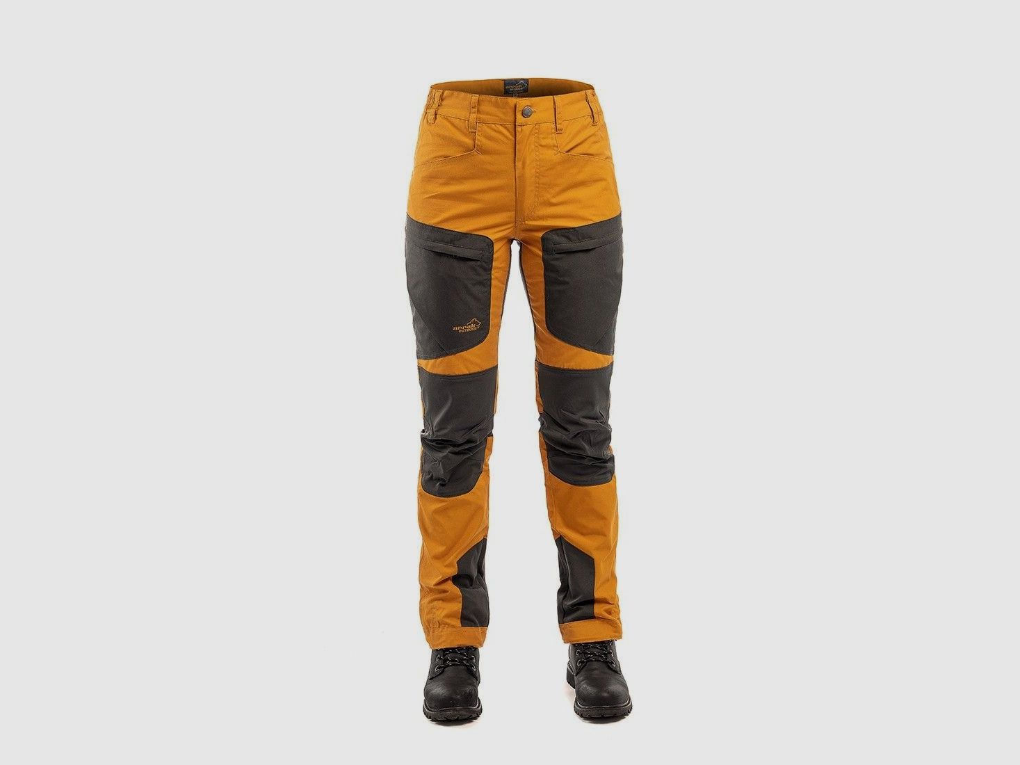 Arrak Outdoor Active Stretch Hose Damen Kurz Gold - 44S