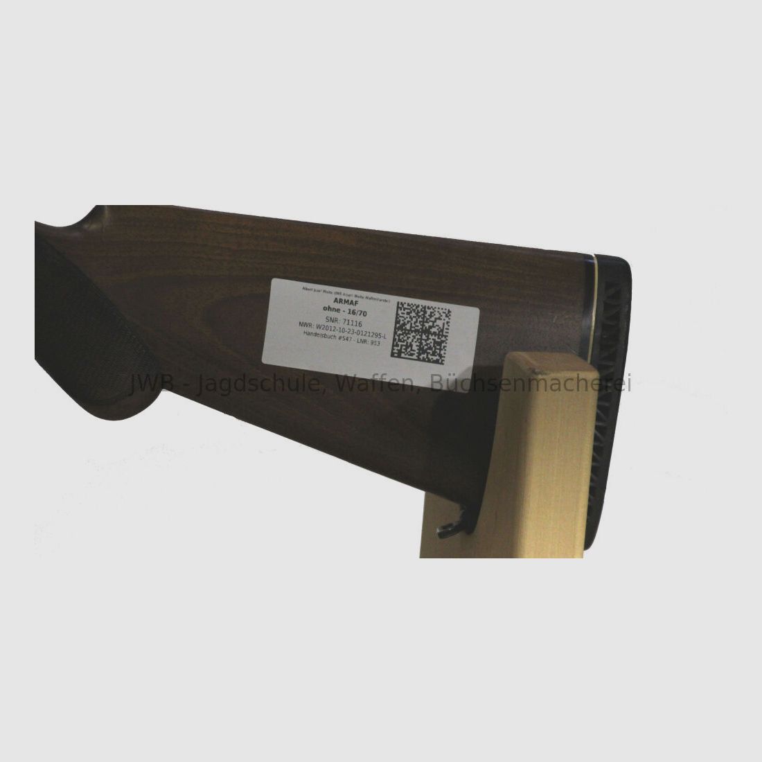 ARMAF dubbele loop shotgun 16/70
