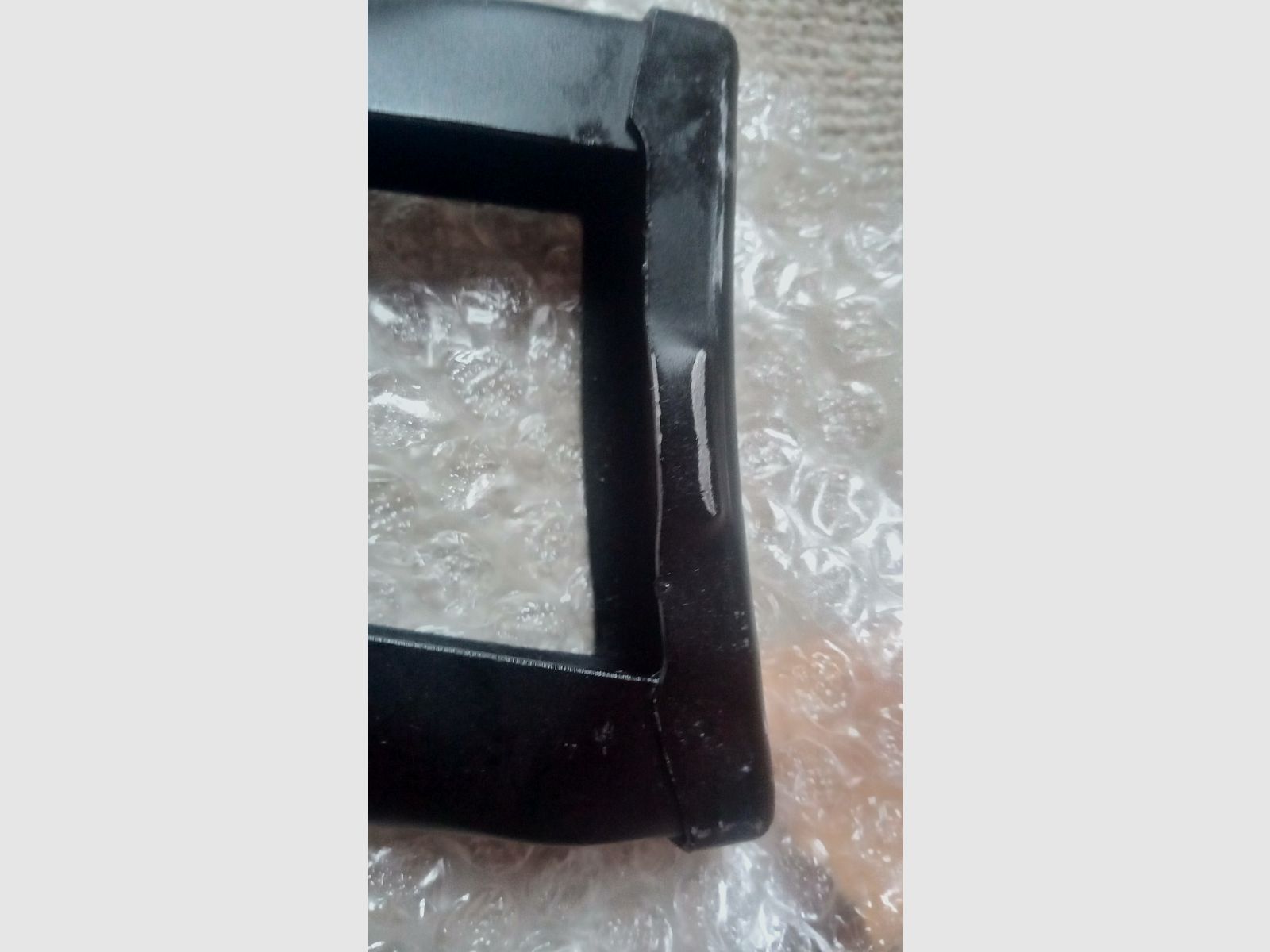 Russian 5.5 mm AKS-74 AKS-74u skeleton stock / AK Krinkov folding stock presumably Tula (damaged)