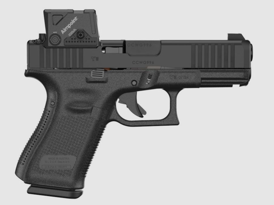 Glock Pistole 19 Gen5 MOS/FS Combo mit COA – 9 mm Para, Bild 1 von 2