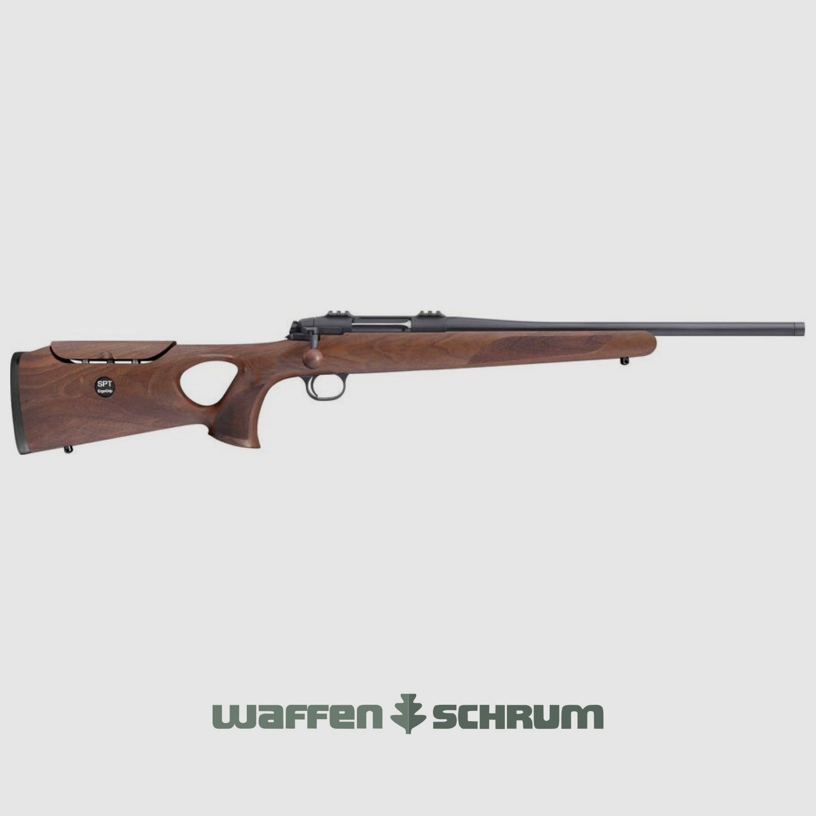 Steel Action Steel Action HSL .308Win LL51cm / M15x1 / ohne Visierung Lochschaft / Schaftverstellung