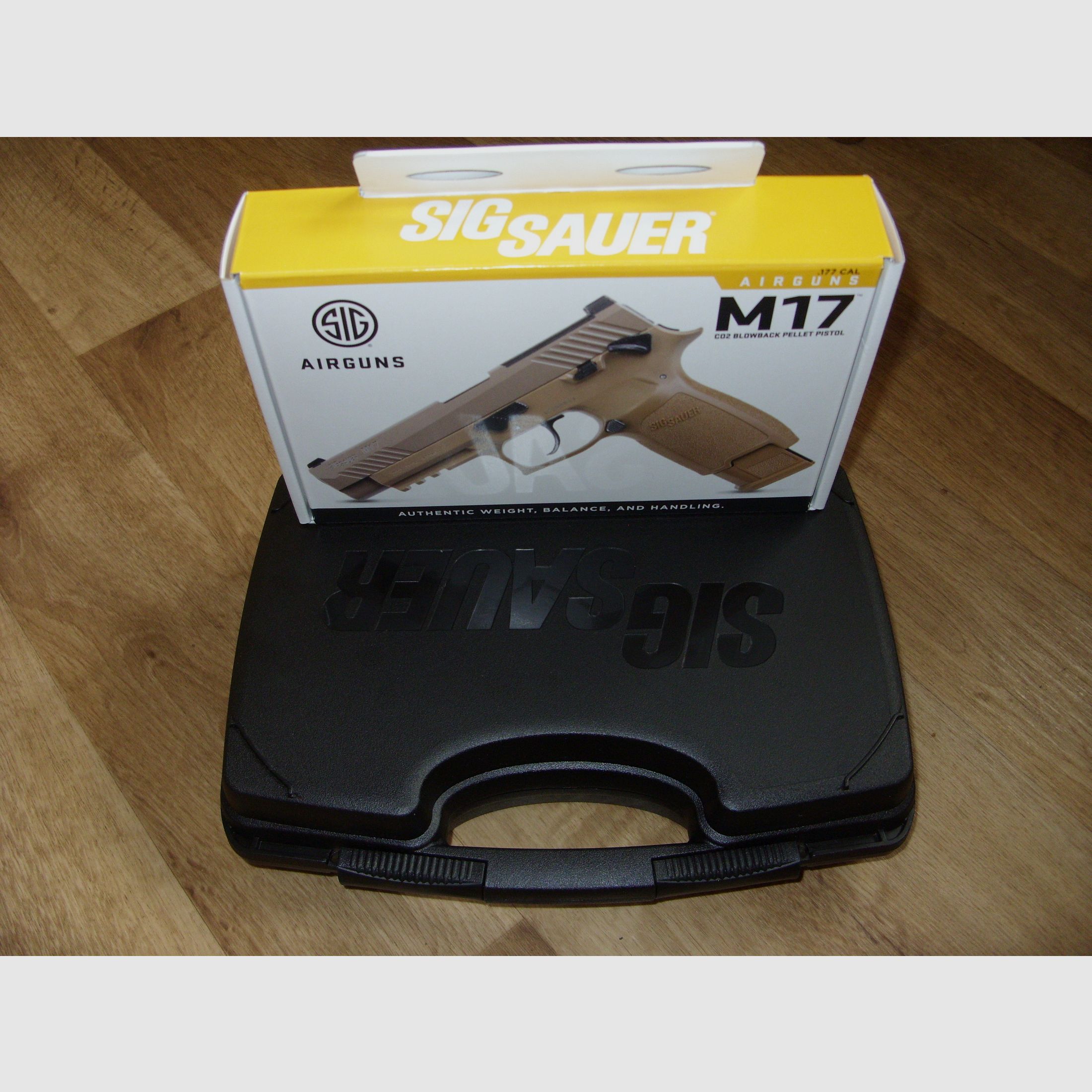 SIG SAUER P320 M17 Co2 Pistole Kaufdatum 13.10.2025