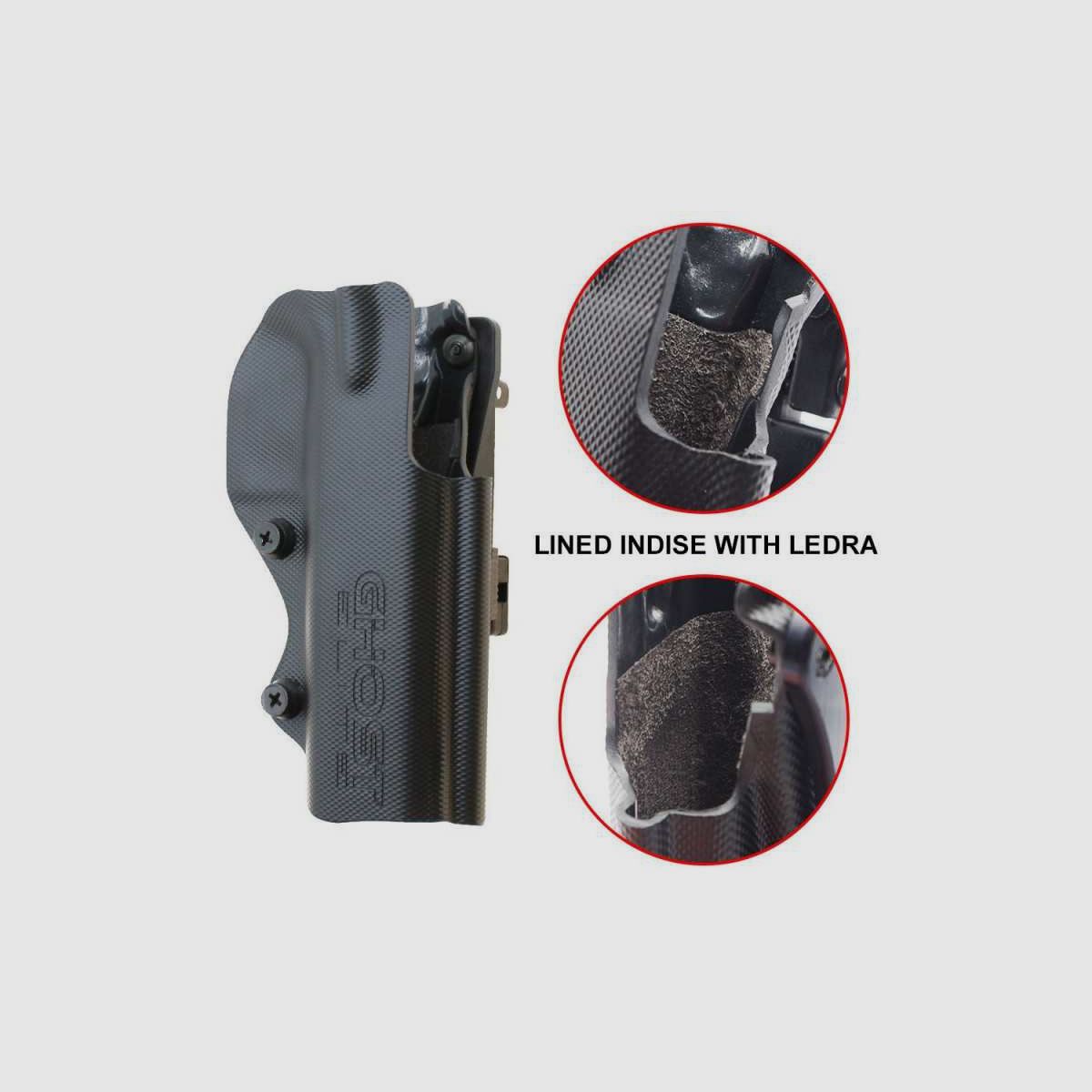 Ghost Civilian 3G Elite Holster, Handversion: Linkshänder, Pistolenmodell: 1911 & Klone, Bild 2 von 3