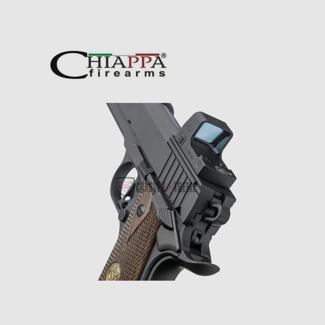 Pistolet CHIAPPA 1911 Superior MRS Red Dot 5'' Cal 45 Acp, image 4 sur 4