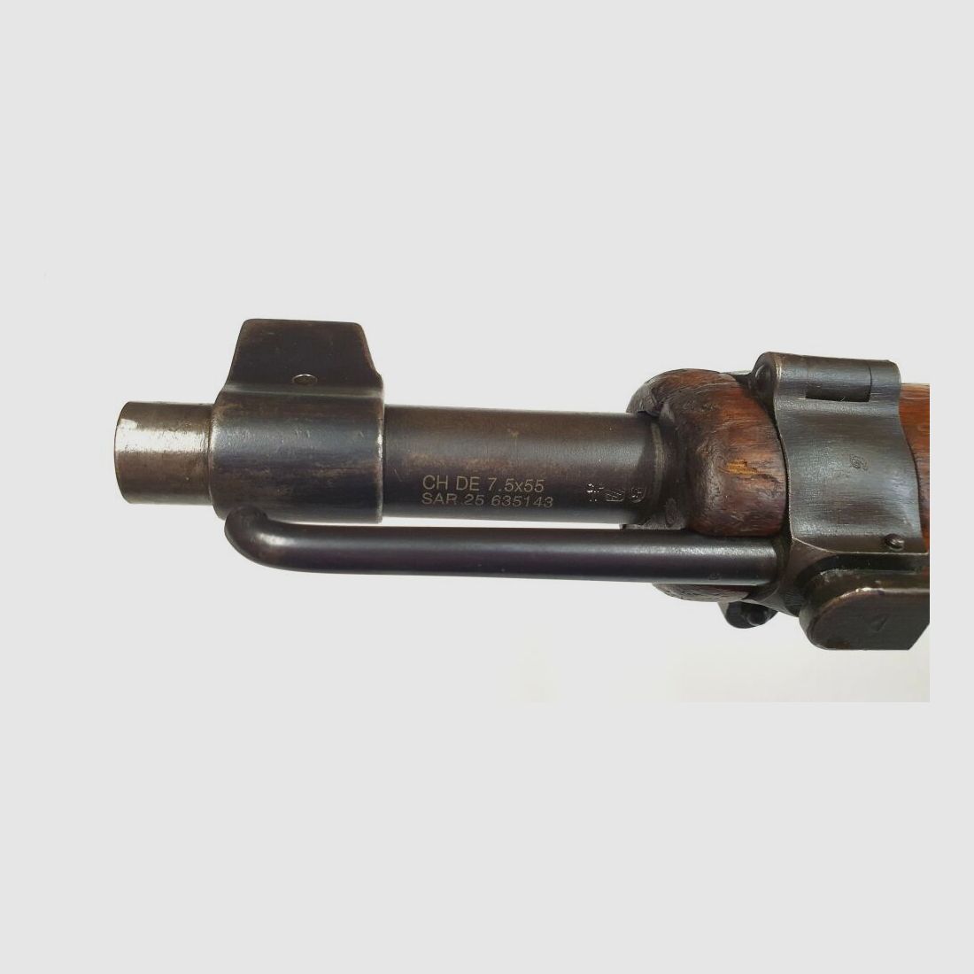 Waffenfabrik Bern Repetierbüchse Waffenfabrik Bern Schweizer K31 Kaliber 7,5x55swiss komplett nummerngleich + Hämmerli