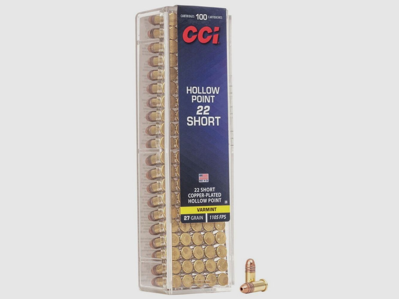 22 short CCI 22 Short 27 gr CPHP VE50