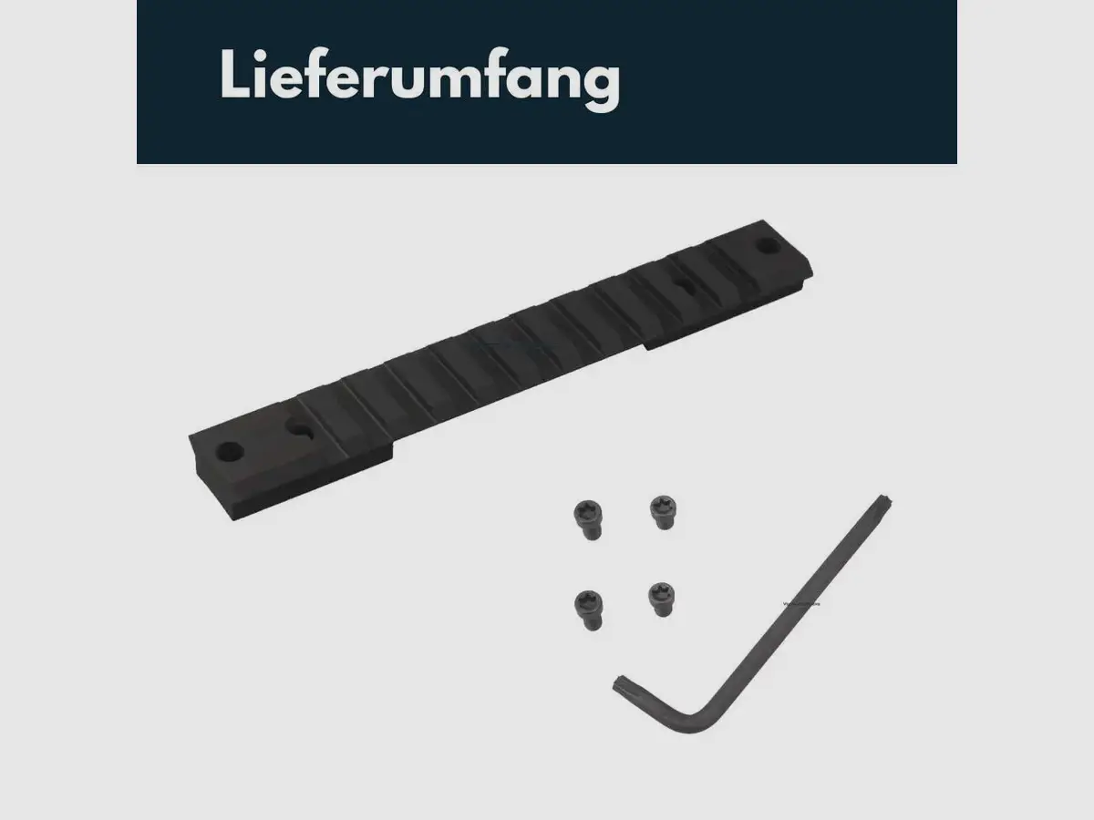 Vector Optics Stahl Picatinny-Schienen für Repetierbüchsen, Bild 5 von 22