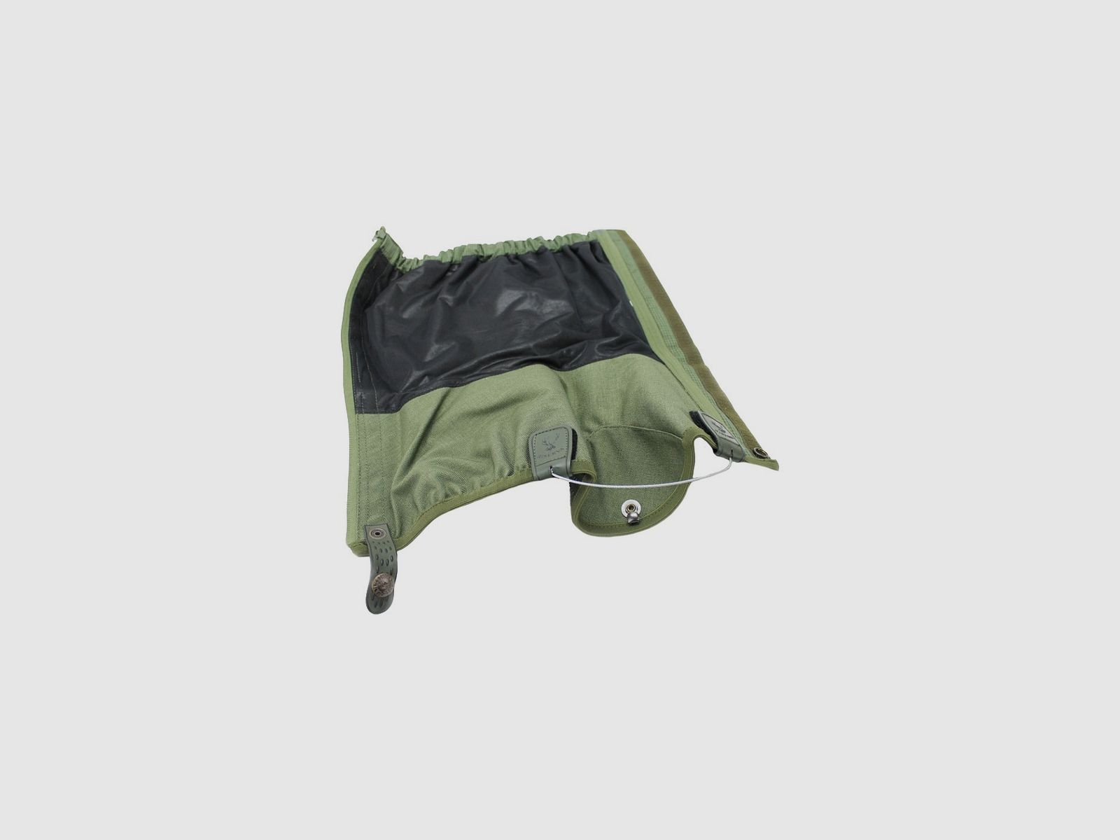 Riserva - ergonomische Gamaschen aus grünem Cordura Ripstop, Bild 5 von 6