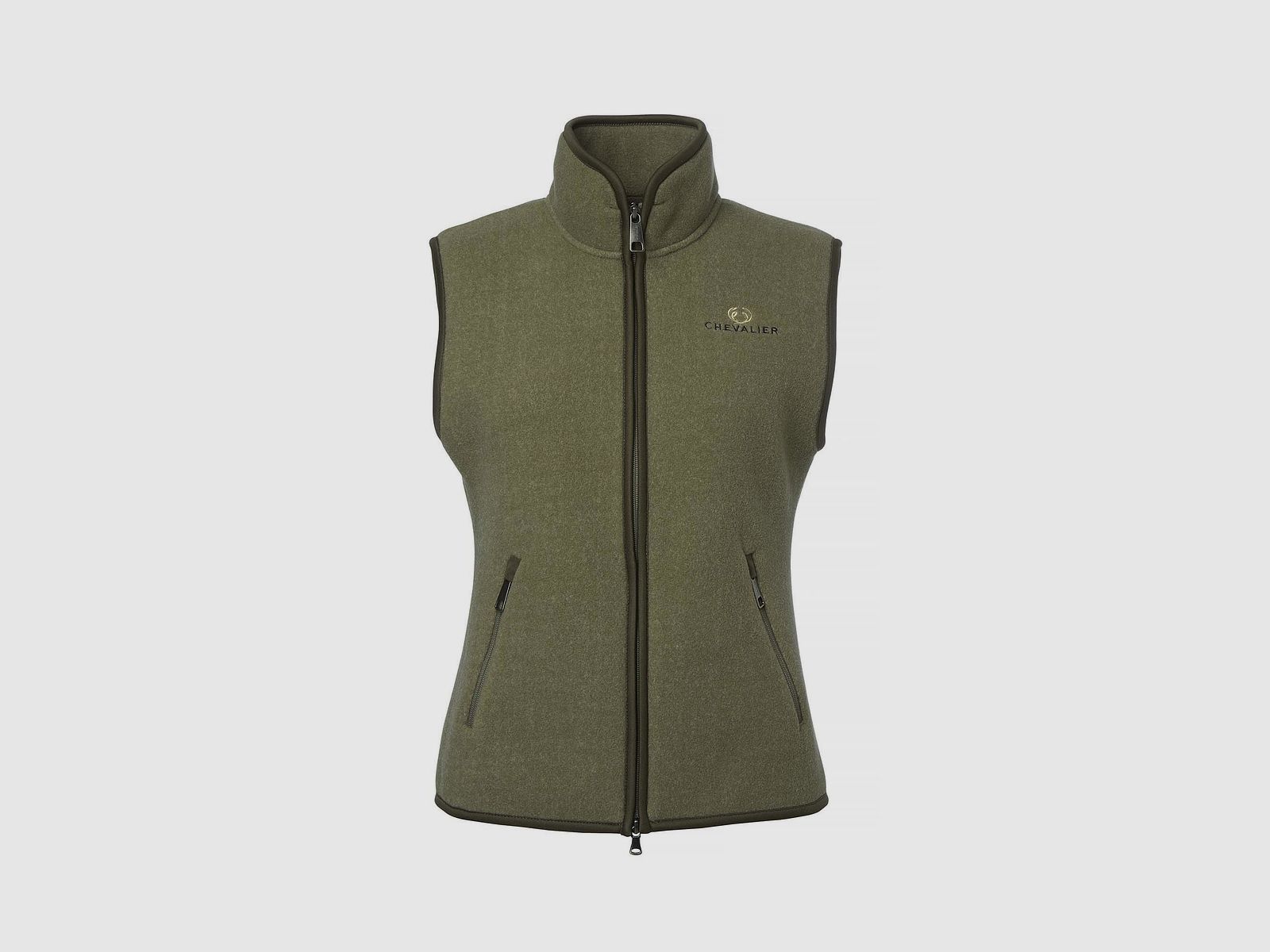 Chevalier Mainstone Fleeceweste Khaki Grün Damen 46W