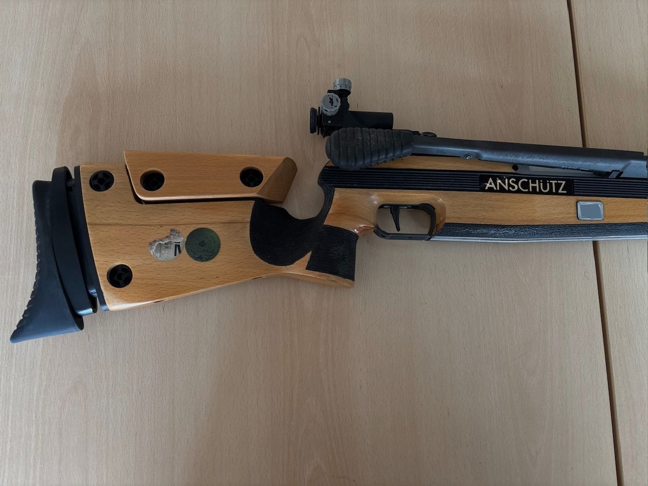 Fucile ad aria compressa Anschütz Superair 2002