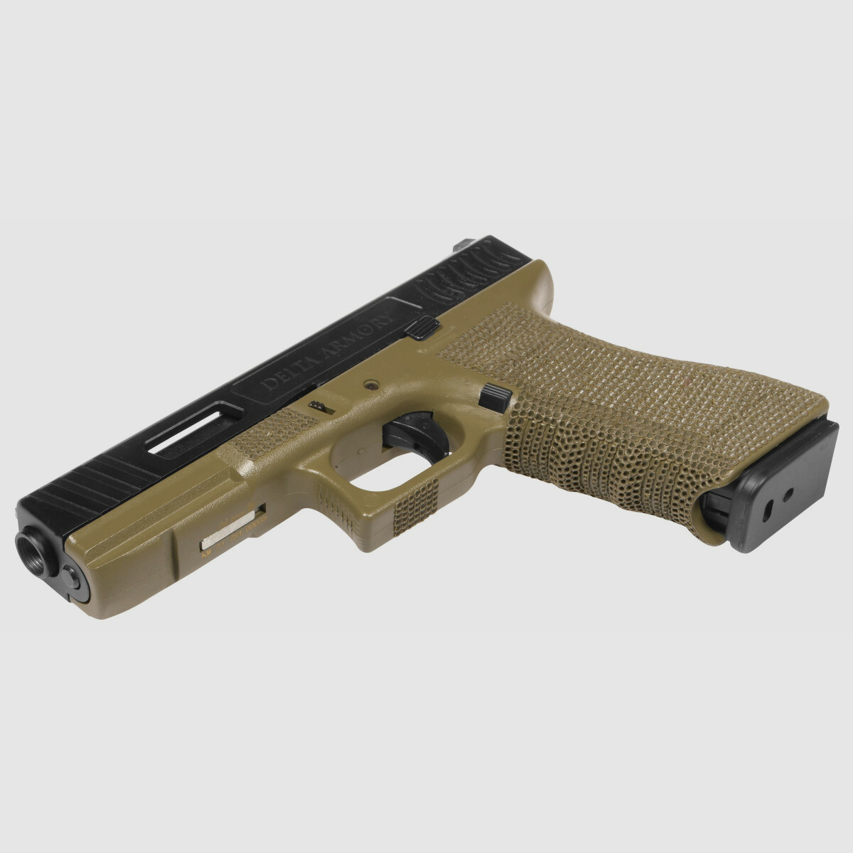 P01 GBB Airsoft Pistole in Oliv | Delta Armory