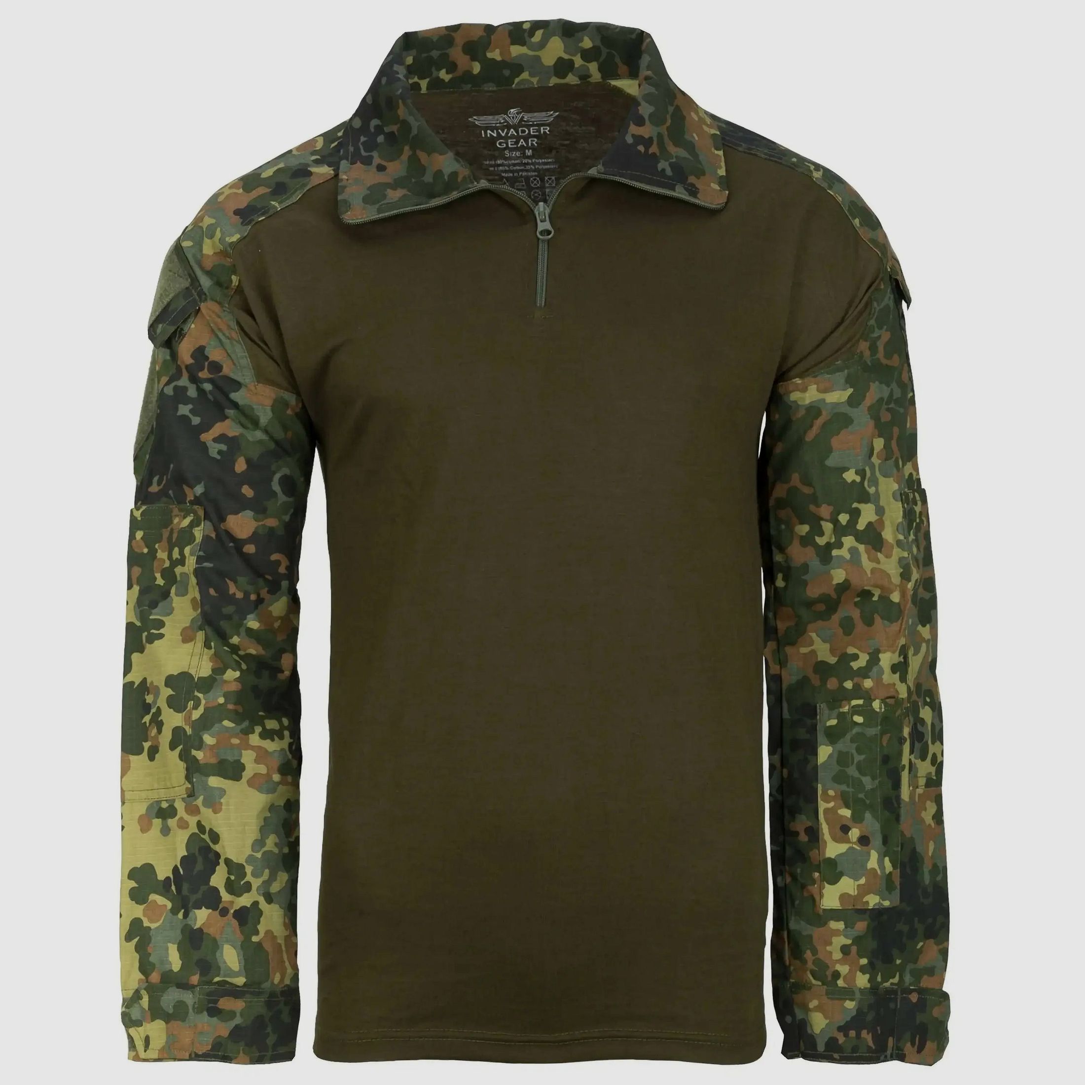 Invadergear Invadergear Combat Shirt - Flecktarn / XL Herren