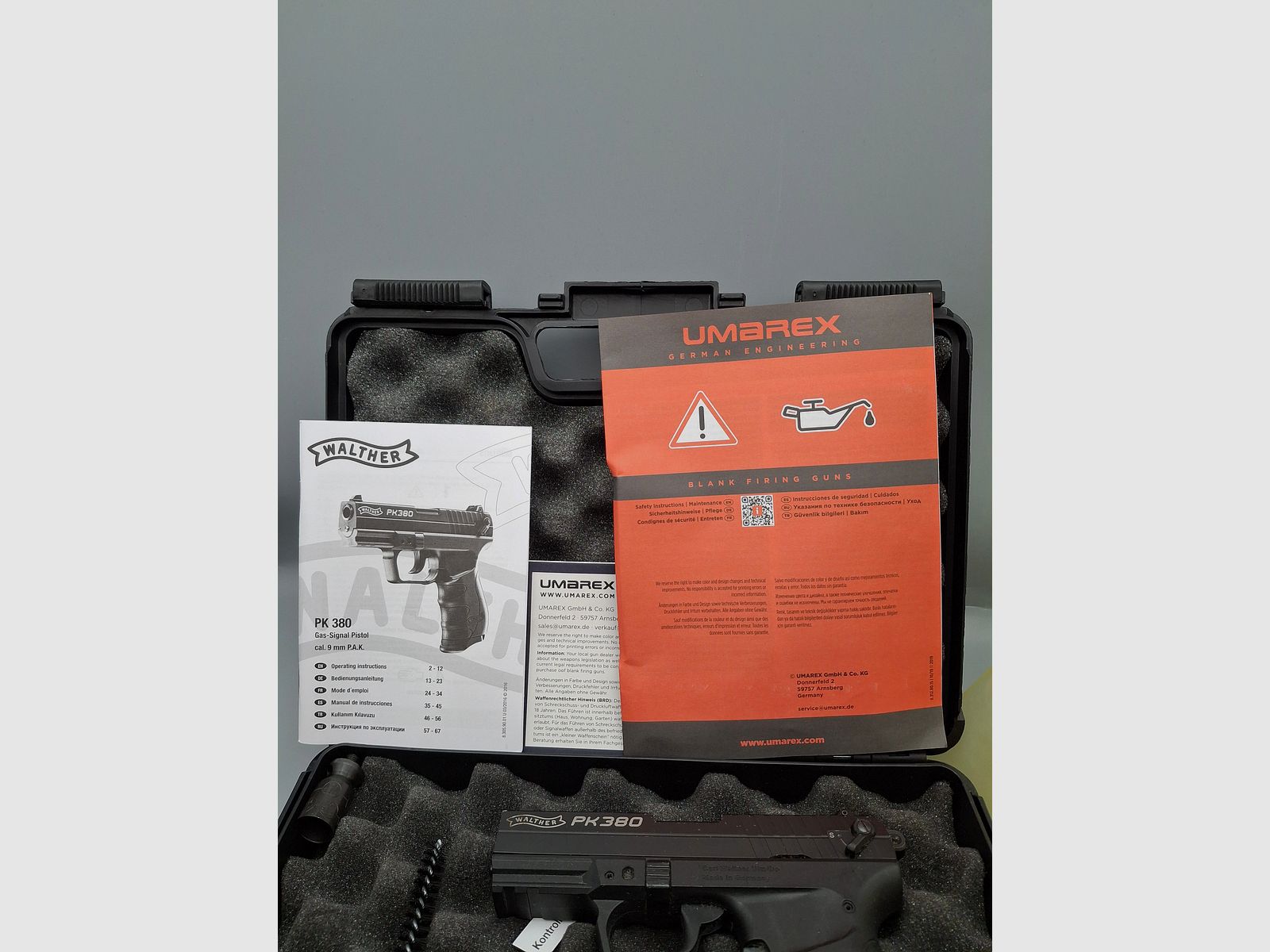 Biete eine Walther PK 380 PAK