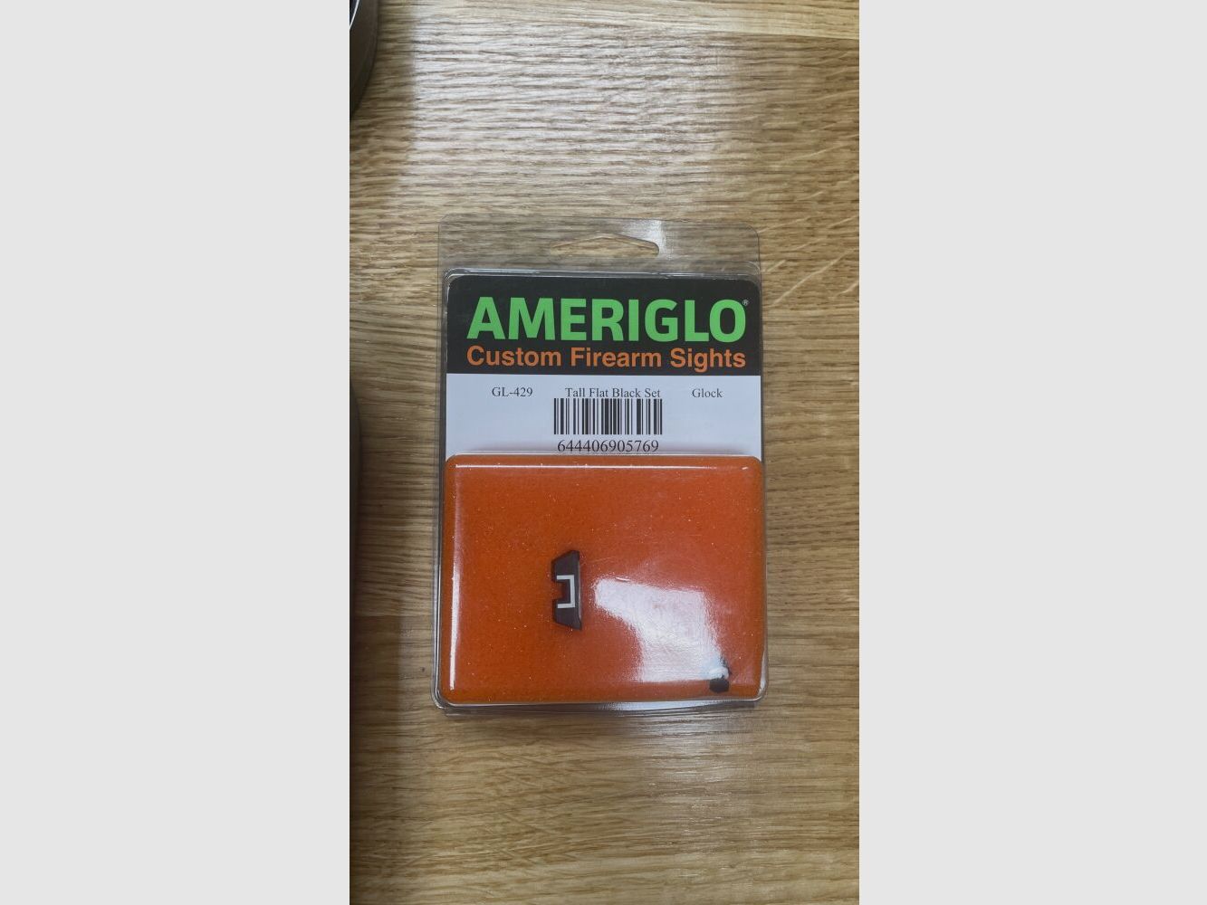 Glock 17 Gen5 MOS with Aimpoint ACRO P-2 + AMERIGLO SD Sights including Aimpoint adapter plate for Aimpoint, all mounted! Night vision levels