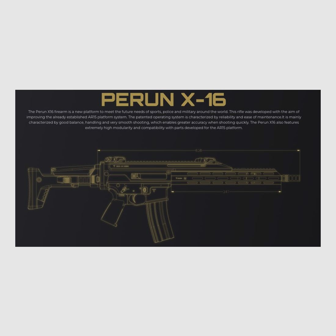 TINCK Arms d.o.o. PERUN X-16
