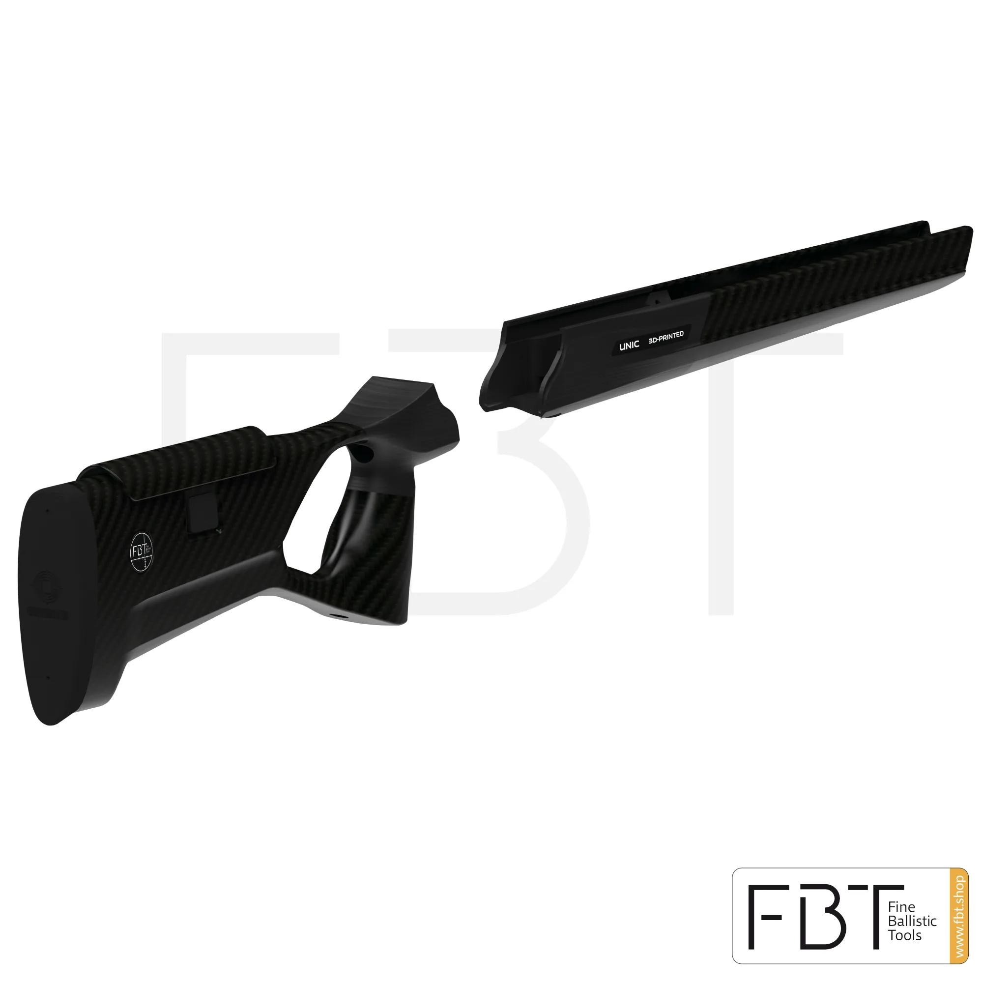 UNIC Carbon Schaft | für Waffen Modell Blaser R8 zweiteiliger Schaft, Bild 5 von 5