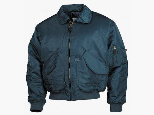 US CWU Pilotenjacke, navyblau - Gre: M