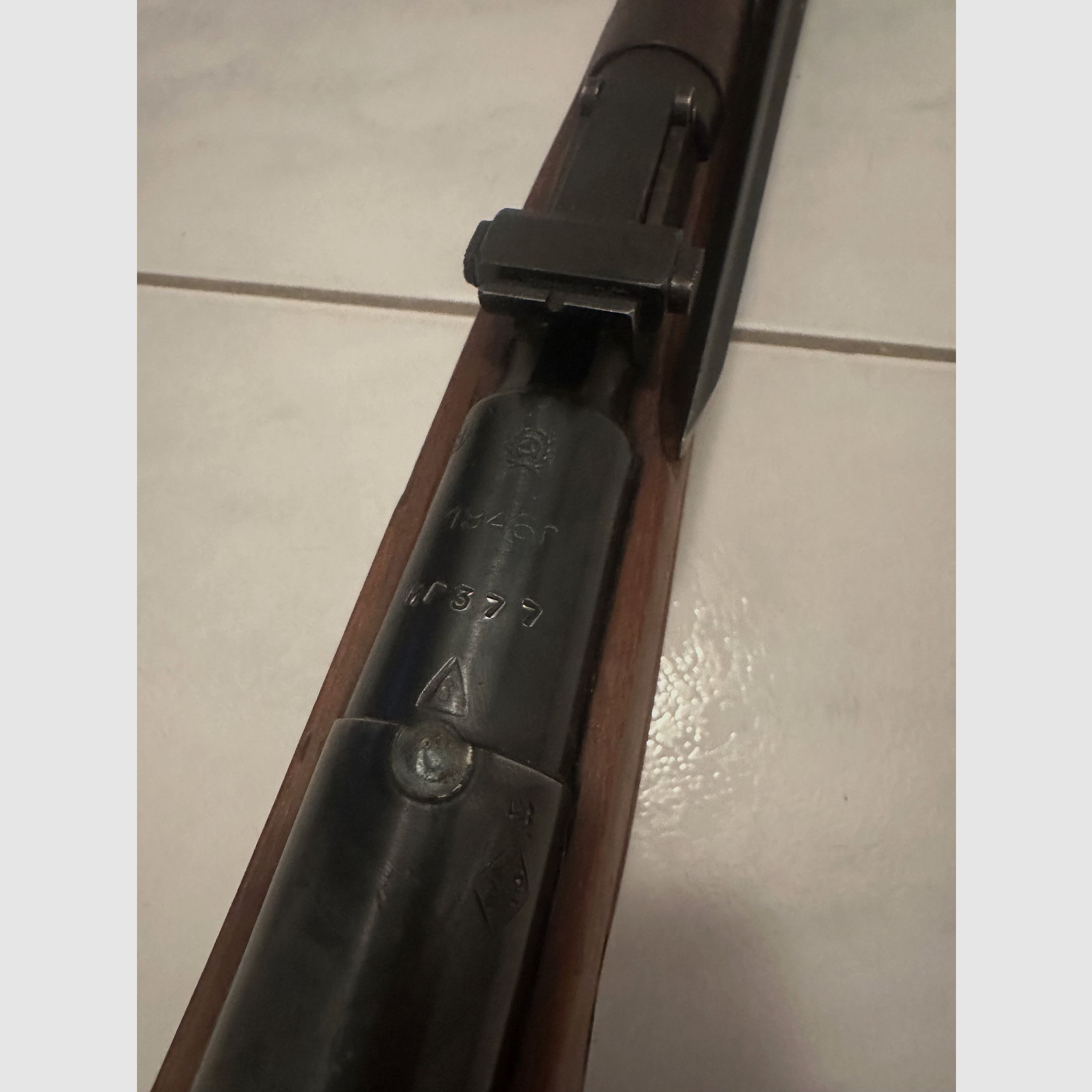 Dezaktywowana oryginalna mosin nagant m44 z dekomisją
