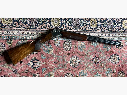 Browning FN Herstal – escopeta de doble cañón bien cuidada con choke medio y completo