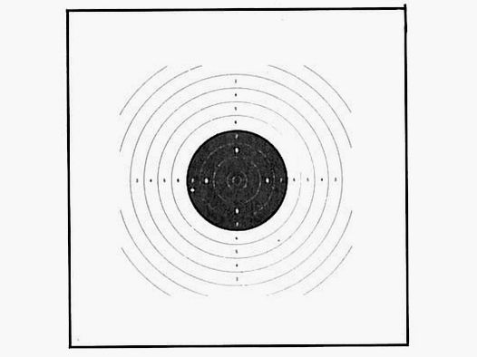 Spiegel für Luftpistolen-Scheibe 17x17 cm
