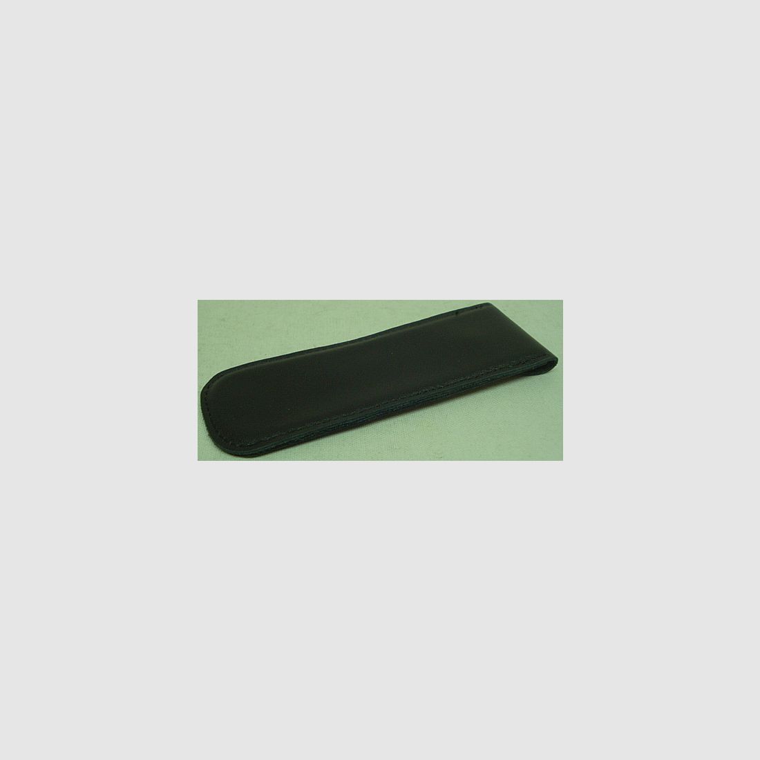 Lederetui schwarz - Außenmaß 138x46mm