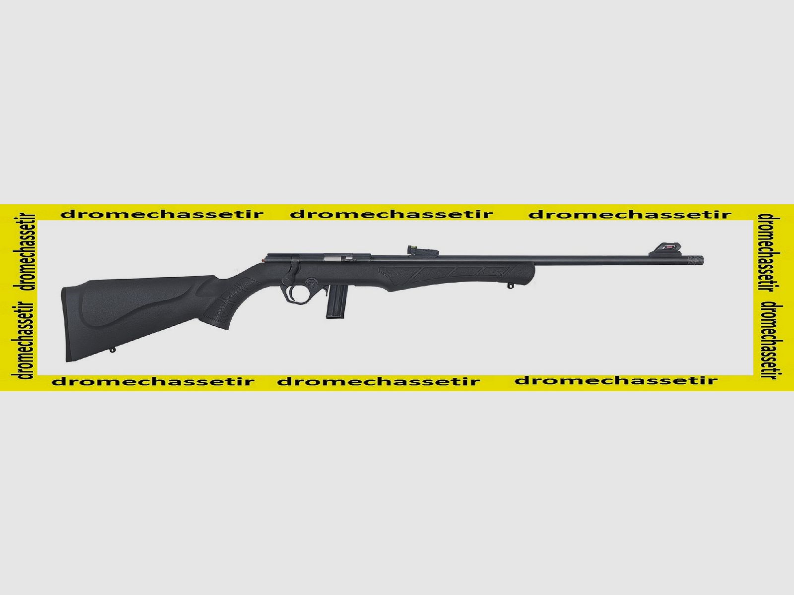 Carabine a verrou Rossi , 8122 synthetique, cal 22lr, canon 53cm fileté, image 1 sur 3