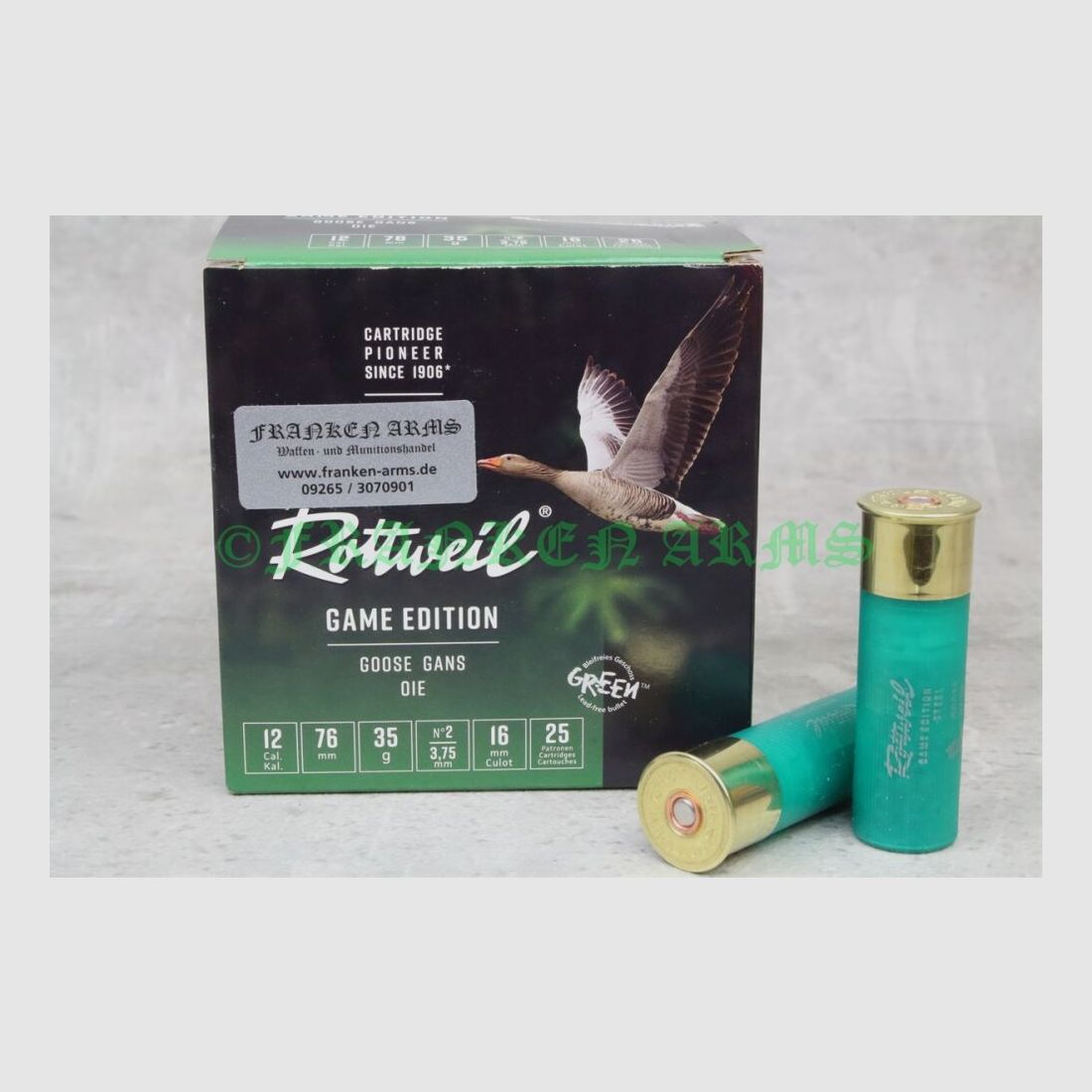 Rottweil Game Edition GANS 12/76 3,75mm 25Stück Staffelpreise