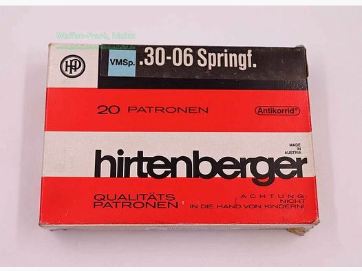 Hirtenberger / Austria Rifle Cartridges .30-06