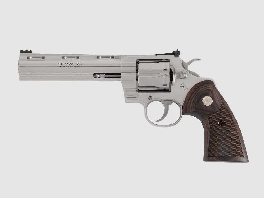 REVOLVER COLT TARGET PYTHON 357 MAG 6″ EDELSTAHL