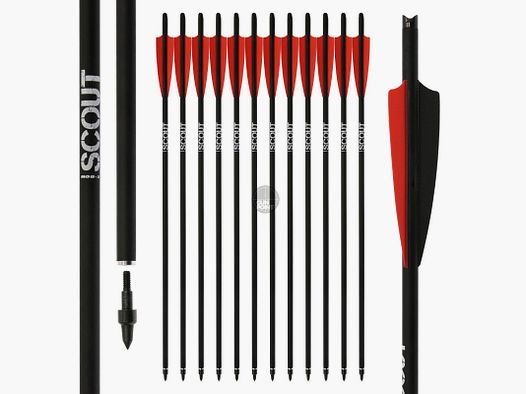 [Vorteilspack] Armbrustbolzen | X-BOW FMA Scout - 16-22 Zoll - Hybridbolzen